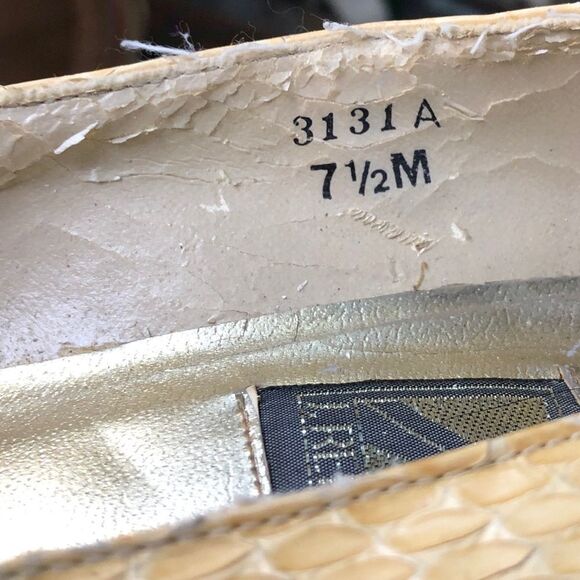 Vintage J. Renee Snake Wedges‎ - Picture 5 of 9